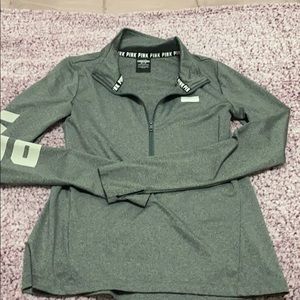 Grey VS ultimate half zip pullover